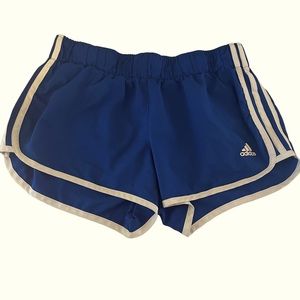 SMALL ADIDAS RUNNING SHORTS - BLUE